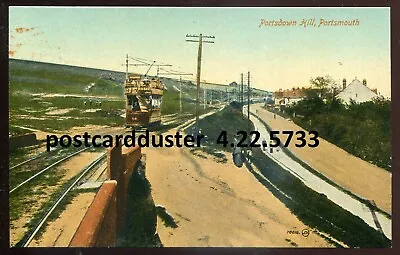 £8.34 • Buy ENGLAND Portsmouth Postcard 1910s Portsdown Hill Tram