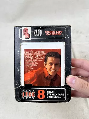 Bobby Vinton 'Roses Are Red' Pop Album 8-Track Cartridge Untested • $4.95