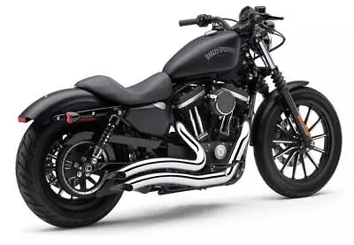 Cobra Speedster Short Swept Full Exhaust Chrome Harley Sportster 2014-2022 • $727.53