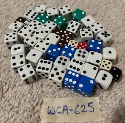 Mostly 9/16  D6 Dice Lot WCA-625 • $15.99