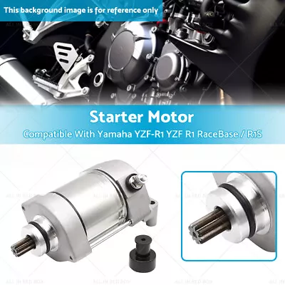 Suitable For Yamaha YZF-R1 YZF R1 RaceBase / R1S 2004-2008 Starter Motor • $128