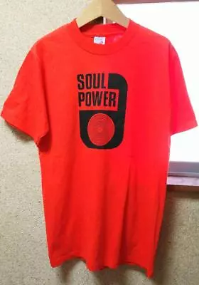 Vintage Usa 80S 90S Soul Power T-Shirt From Japan Used • $97.30