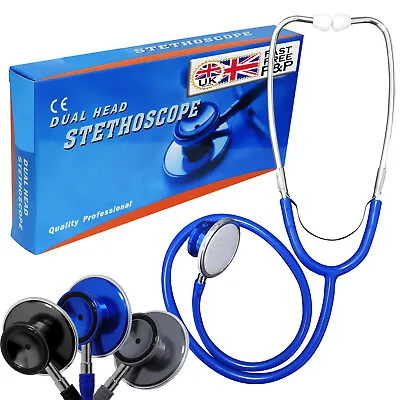 £4.99 • Buy Dual Head Lightweight EMT Doctors Nurses Student Medical Stethoscope, 3 Colours