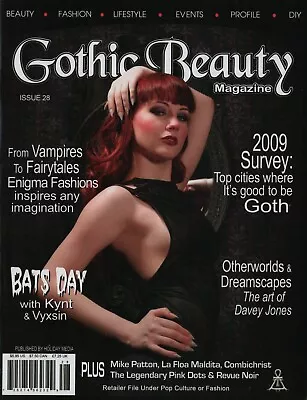 Gothic Beauty #28 Magazine The Legendary Pink Dots La Floa Maldita Combichrist • $39.99