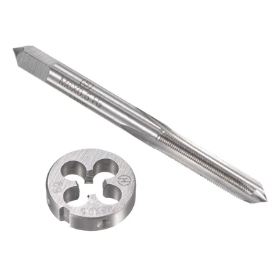£10.69 • Buy M6 X 0.5mm Metric Tap And Die Set HSS Machine Thread Tap With Round Die