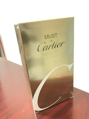 MUST DE CARTIER By CARTIER 1.6 FL Oz / 50 ML EDT Spray Sealed Box * OLD VERSION* • $84.99