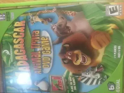 Madagascar Animal Trivia DVD Game - DVD - VERY GOOD • $5.85