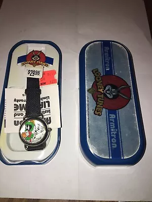 NIB Armitron Marvin The Martian Character Looney Tunes Watch Vintage Rare • $29.99