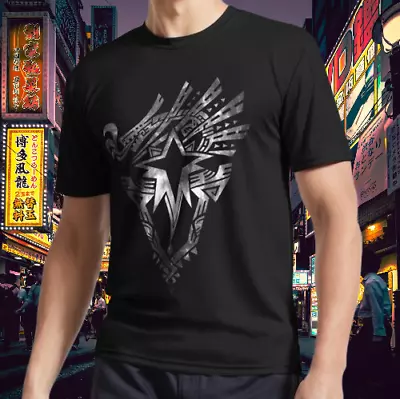 Monster Hunter World Iceborne Logo T-Shirt Funny Logo Tee Men's T-Shirt • $20