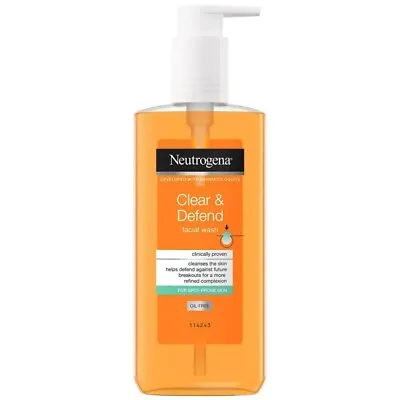 Neutrogena Clear & Defend Facial Wash 200mL Acne Spot-Prone Skin  • $27.25