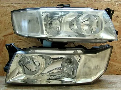 97 03 Jdm Mitsubishi Chariot Grandis N80 N90 Silver Chrome Hid Headlight Set Oem • $299.99