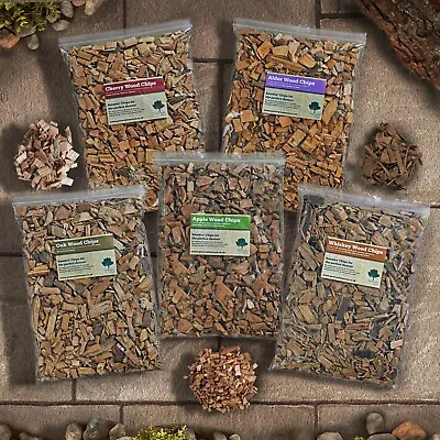 £99.95 • Buy Smoking Wood Chips BBQ Smoker Chip - UK's Largest Range Of 24 Natural Flavours 