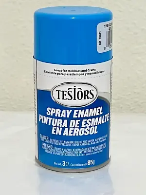 Testors Spray Paint  ~  Gloss Light Blue  1208T  ~  Enamel 3oz Rust-Oleum Hobby • $7.50