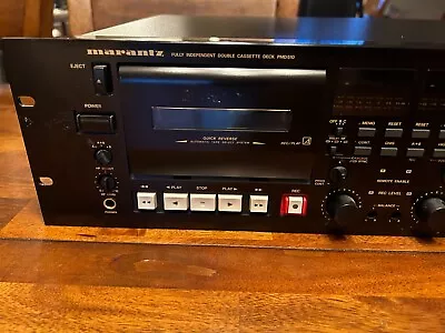 Marantz PMD510 - Fully Independent Double Cassette Deck - Professional • $120