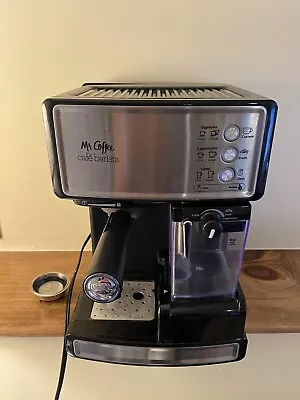 Mr. Coffee Café Barista BVMC-ECMP1000 Espresso Cappucino Latte Machine TESTED • $50