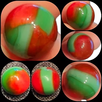 ☪️ Vintage Marble King Watermelon Marble .60  Near Mint+☪️ • $19.99