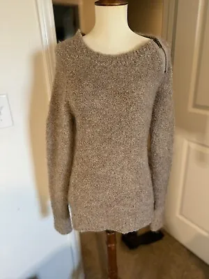 Jcrew Women’s Wool Blend Sweater Size Small Camel Brown  • $18.90