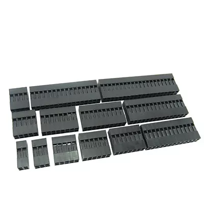 $3.45 • Buy 2.54mm Dupont  Double Row Header Plastic Shell Housing Connector 2x2P-20P