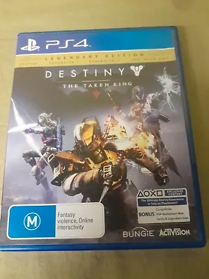 Destiny: The Taken King Sony Playstation 4 PS4 Game VGC Legendary Edition • $6