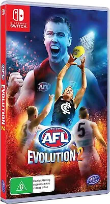 AFL Evolution 2 Nintendo Switch GAME BRAND NEW FREE POSTAGE Aussie Footy • $81.22