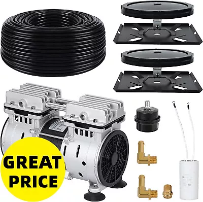 Pond Aerator Lake Pond Aeration System 3/4Hp 100' Weighted Tubing 2 Diffusers • $299