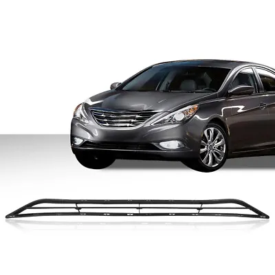 Fit For 2011-2013 Hyundai Sonata Front Bumper Lower Grille Mesh Grill Black • $23.80