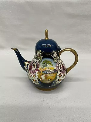 Teapot  Metal Handpainted In Australia • $11.50