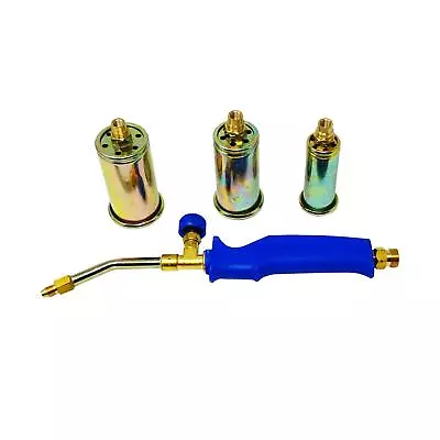 £14.95 • Buy Propane Butane Gas Torch Burner Blow Plumbers Roofers Roofing Brazing Torch Kit