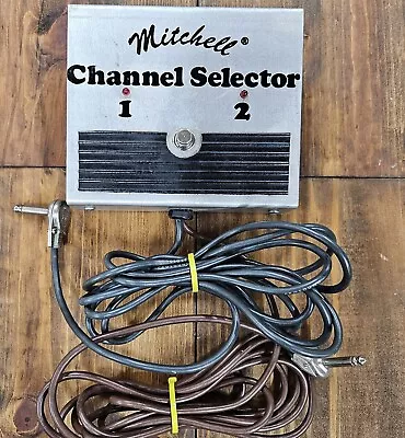 Vintage Mitchell Amplifier  Channel Selector Foot Switch Pedal; Tested & Works • $49.99