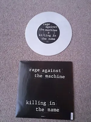 Rage Against The Machine   Killing In The Name  7”  White Marbled Vinyl Record  • £49.99