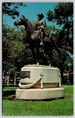 General McPherson Statue Memorial Park Kansas Monuement Sculpture VTG Postcard • $12