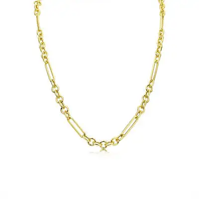 Mixed Link Chunky Chain 14k Yellow Gold MeiraT • $1550