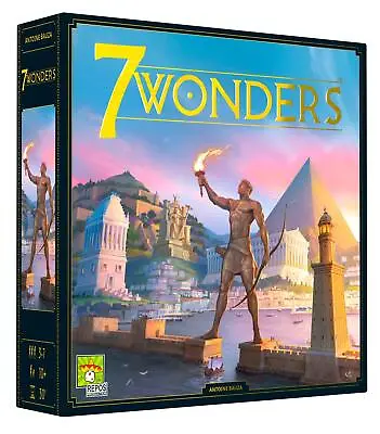 Repos Production | 7 Wonders 2nd Edition | Board Game | Ages 10+ | 3 -7 Playe... • £34.95