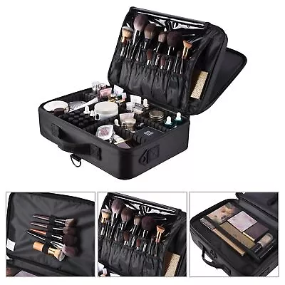 BYOOTIQUE Soft Sided Makeup Train Case Cosmetic Artist Organized Bag Storage 16  • $44.90