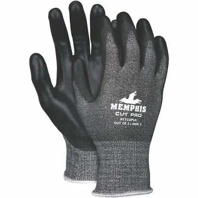 Memphis PPE Cut Resistant Safety Glove Coated 13 Gauge HPPE Shell Size XXL • $8.99