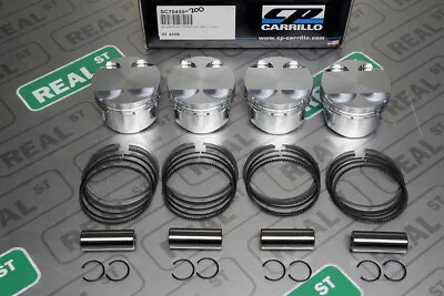 CP Forged Pistons .200 Wall Pins For K20A K20A2 K20A3 RSX 86mm Flat Top 9.4:1 • $766.50