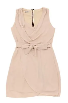 £7 • Buy Wal-G Women's Mini Dress S Tan 100% Other