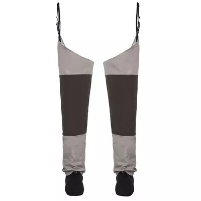 Fishing Hip Waders Waterproof Breathable Leg Pants Stockingfoot Thigh Wader • $62.99