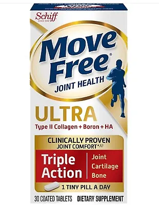 Schiff Move Free Ultra Triple Action - 30 Coated Tablets • $23.95