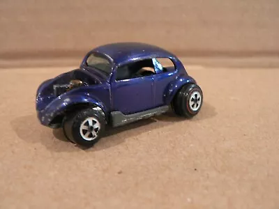 Vintage Johnny Lightning Bug Bomb Topper VW Beetle Blue Redline Parts/Restore • $9.95