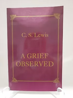 A Grief Observed Paperback C. S. Lewis • $13.87