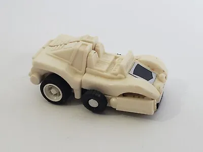 Vintage 1984 Hasbor Takara G1 Transformer Mini Spies White Dune Buggy • $20