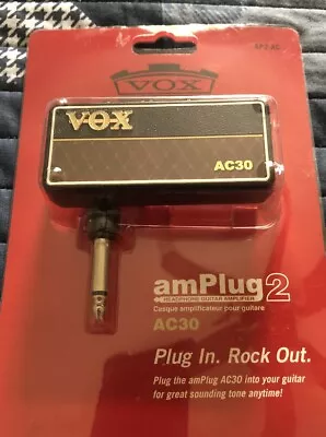 VOX AmPlug 2 AC30 Headphone Guitar Amp AP2AC Made In Japan • $34.99
