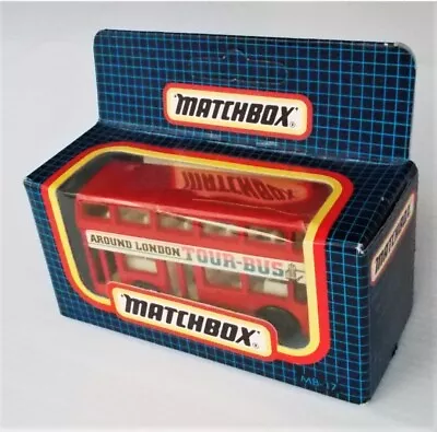 'MATCHBOX' London Tour Bus 1991 -  Boxed Toy Model By Matchbox International Ltd • £6.99