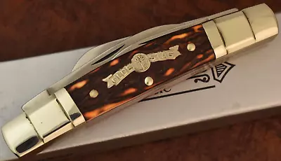 Vintage Boker Tree Brand Solingen Germany Olde Stag Delrin Congress Knife (15551 • $116