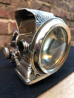 Vintage Bicycle - Joseph Lucas Silverking Oil Lamp - 1921 - British Made • £395