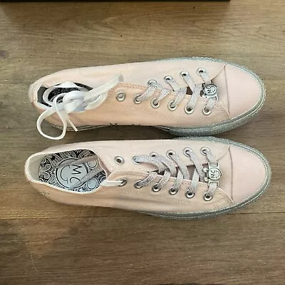 Size 8.5 - Converse Chuck Taylor All Star Lift Low X Miley Cyrus Pink 2018 • $45