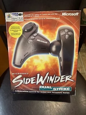 Microsoft SideWinder Dual Strike PC Gamepad Controller NEW SEALED • $33.99