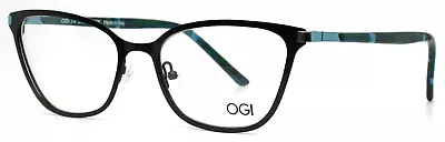 OGI 4315 1885 Green Womens Cat Eye Full Rim Eyeglasses 54-18-140 B:38 'AS-IS' • $27.97