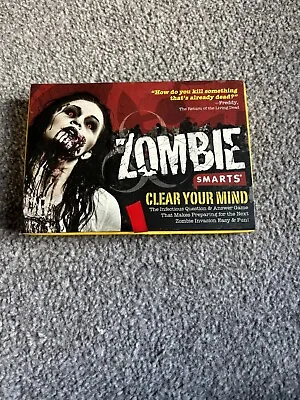 New Zombie Smarts Clear Your Mind Question & Answer Card Game FP20 • £10